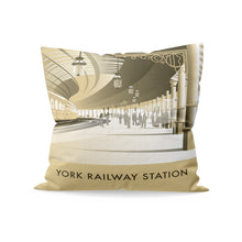 Load image into Gallery viewer, York Railway Station Cushion
