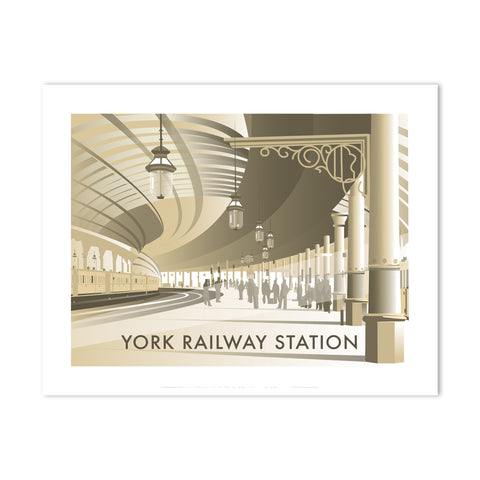 York Railway Station Art Print