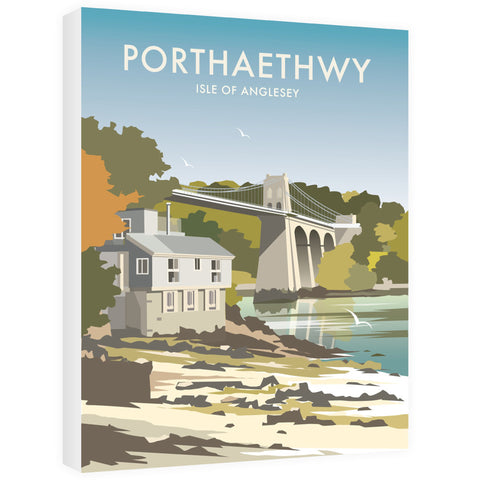 Porthaethwy, Isle of Anglesey - Canvas