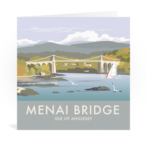 Menai Bridge Greeting Card