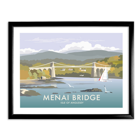 Menai Bridge Art Print