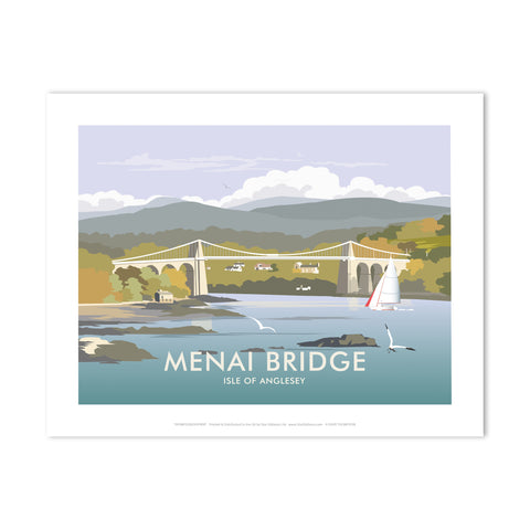 Menai Bridge Art Print