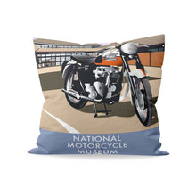 Load image into Gallery viewer, National Motorcycle Museum Cushion

