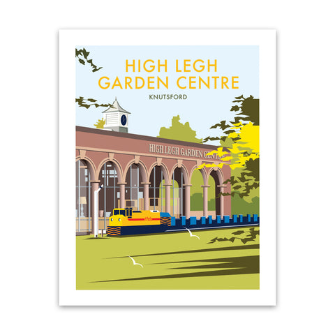 High Legh Garden Centre Art Print