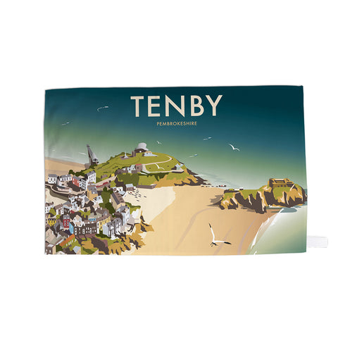 Tenby Tea Towel