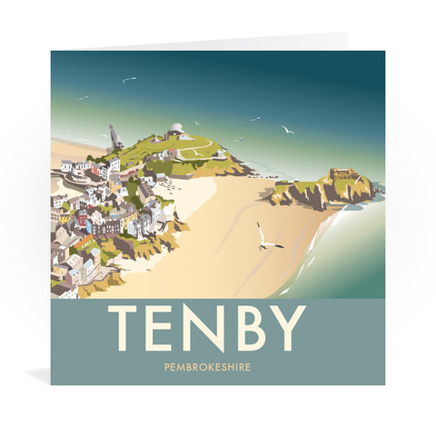 Tenby Greeting Card