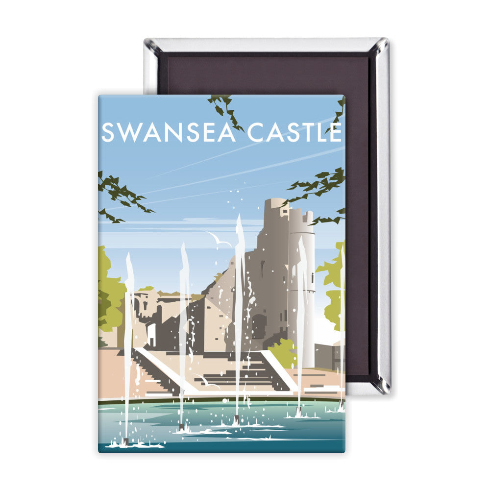 Swansea Castle, South Wales Magnet