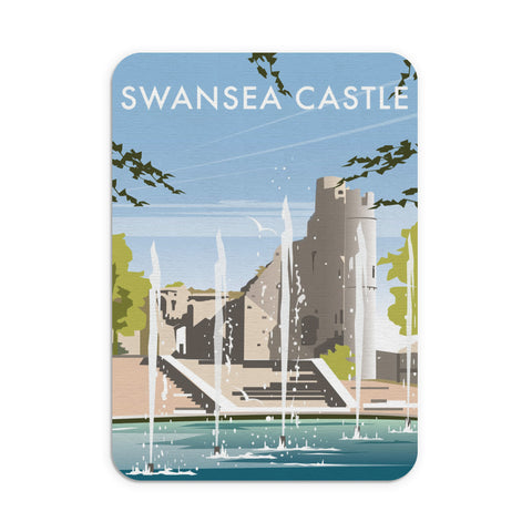 Swansea Castle, South Wales Mouse Mat