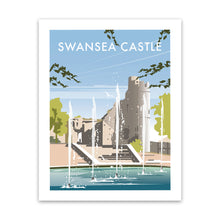 Load image into Gallery viewer, Swansea Castle, South Wales - Fine Art Print
