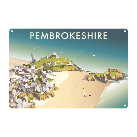 Pembrokeshire Metal Sign