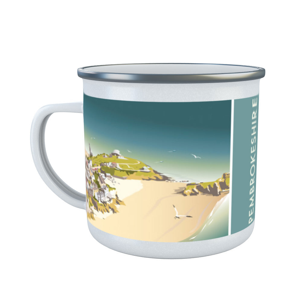 Pembrokeshire Enamel Mug
