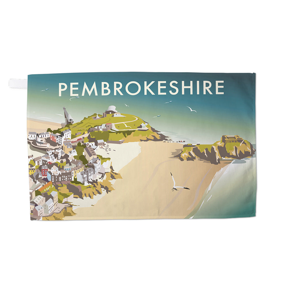Pembrokeshire Tea Towel
