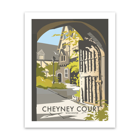 Cheyney Court Art Print