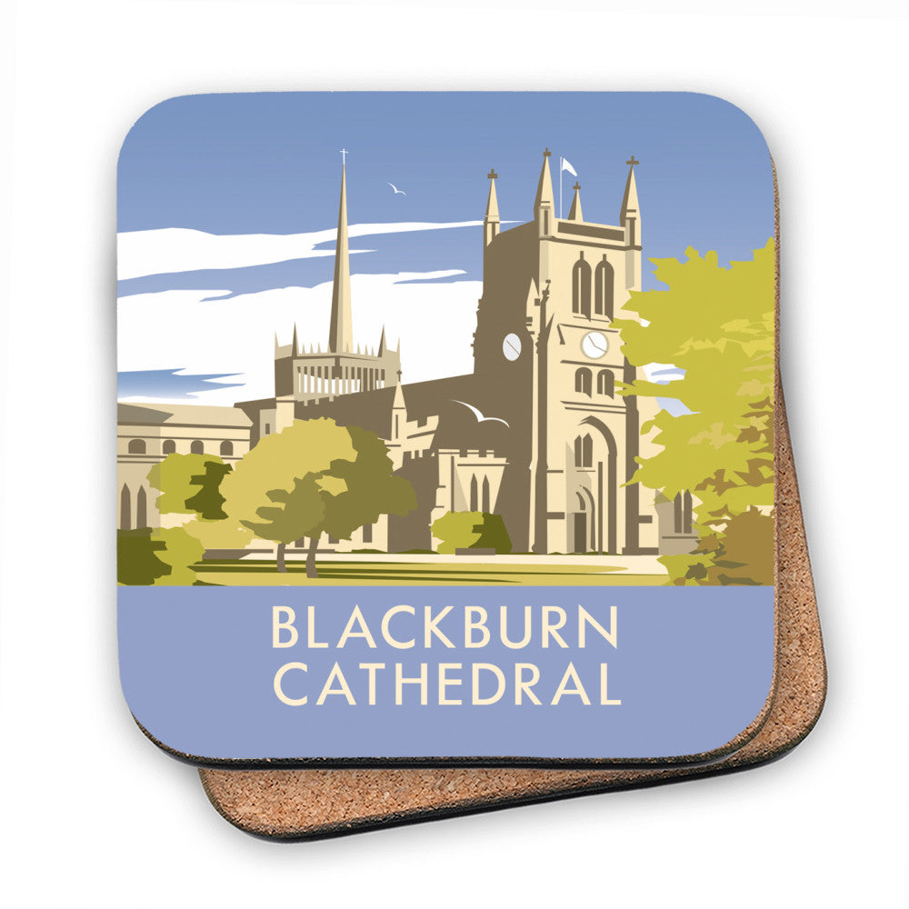 Blackburn Cathedral, Lancashire - Cork Coaster