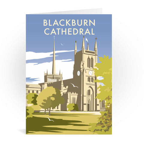 Blackburn Cathedral, Lancashire Greeting Card