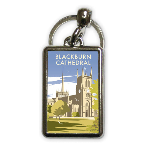 Blackburn Cathedral, Lancashire Metal Keyring