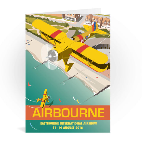 Eastbourne Airshow, Sussex Greeting Card