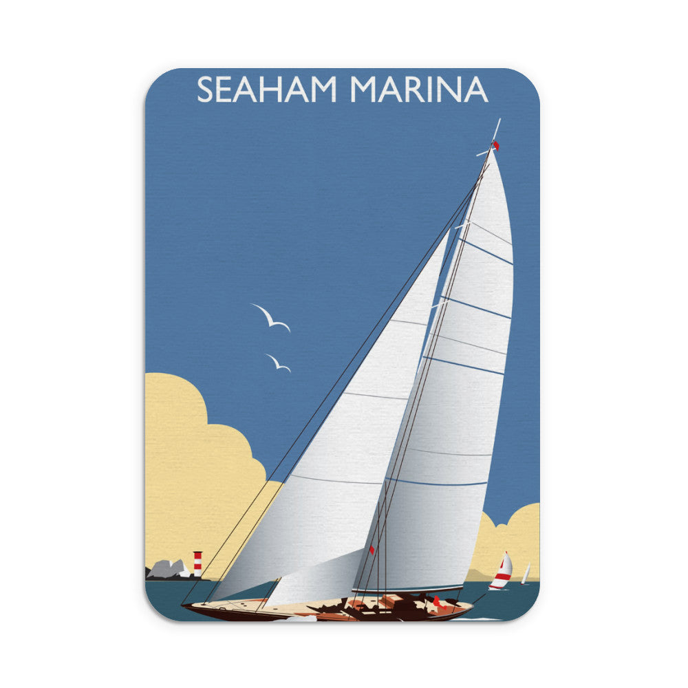 Seaham Harbour, County Durham Mouse Mat