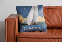 Load image into Gallery viewer, Seaham Harbour, County Durham Cushion

