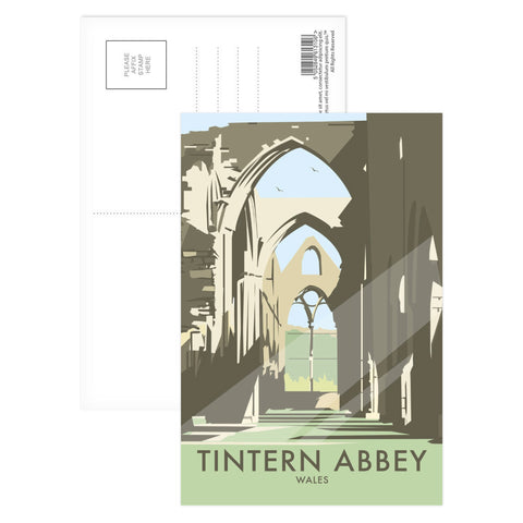 Tintern Abbey, South Wales Postcard Pack of 8