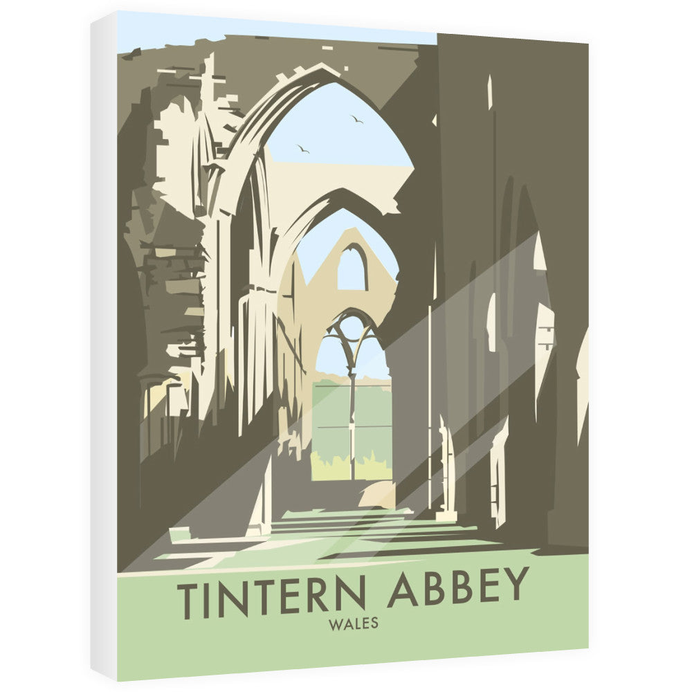 Tintern Abbey, South Wales - Canvas