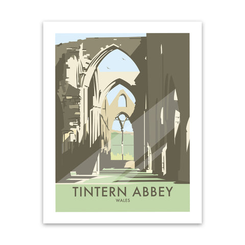 Tintern Abbey, South Wales - Fine Art Print