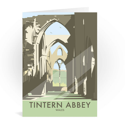 Tintern Abbey, South Wales Greeting Card