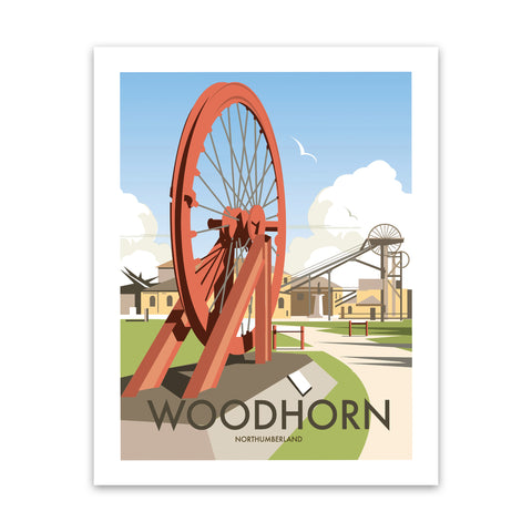 Woodhorn Art Print