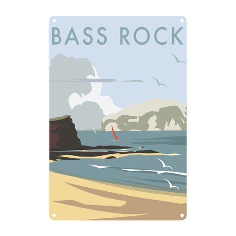 Bass Rock, North Berwick Metal Sign