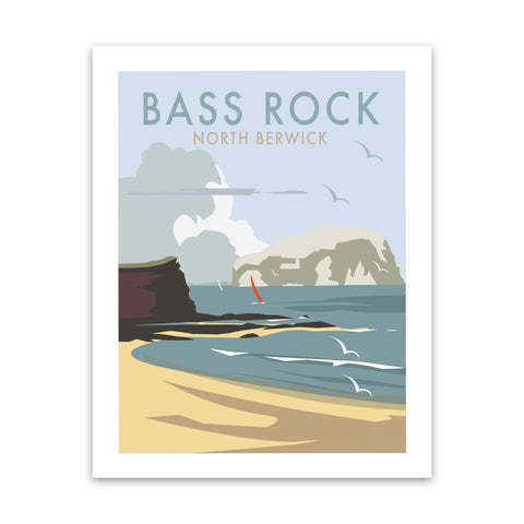 Bass Rock Art Print