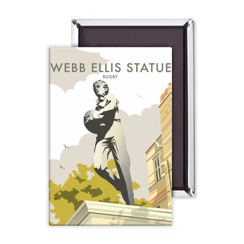 Webb Ellis Statue, Rugby Magnet
