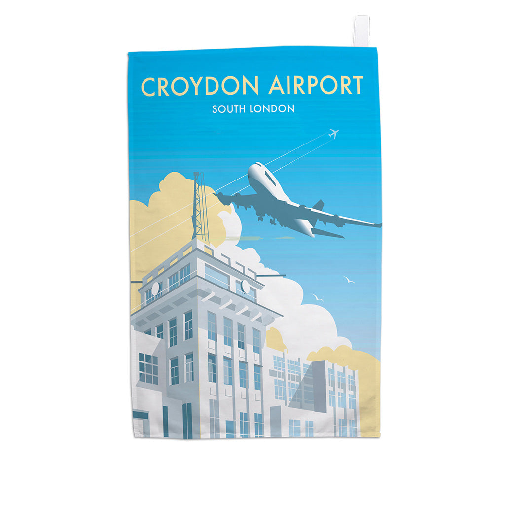 Croydon Airport, Surrey Tea Towel