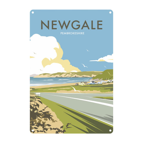 Newgale, Pembrokeshire Metal Sign
