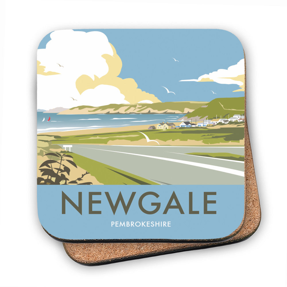 Newgale, Pembrokeshire - Cork Coaster