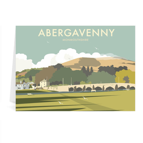 Abergavenny, South Wales Greeting Card