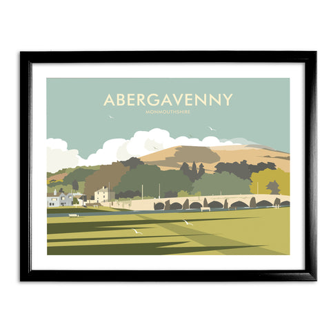 Abergavenny, South Wales - Fine Art Print