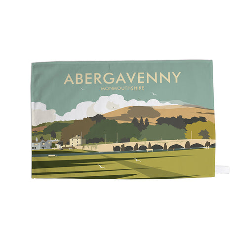 Abergavenny, South Wales Tea Towel
