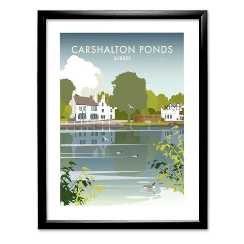 Carshalton Ponds, Surrey - Fine Art Print