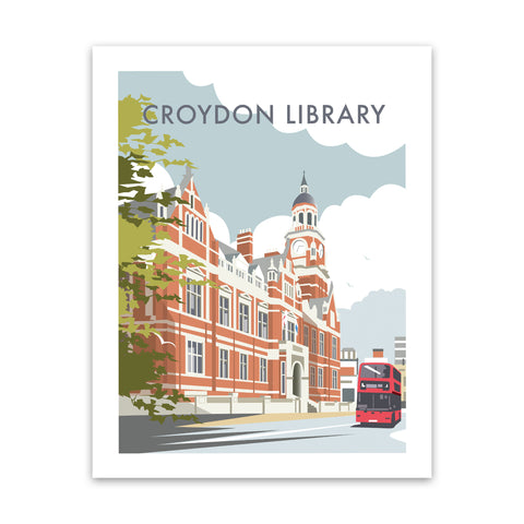 Croydon Library, Surrey - Fine Art Print