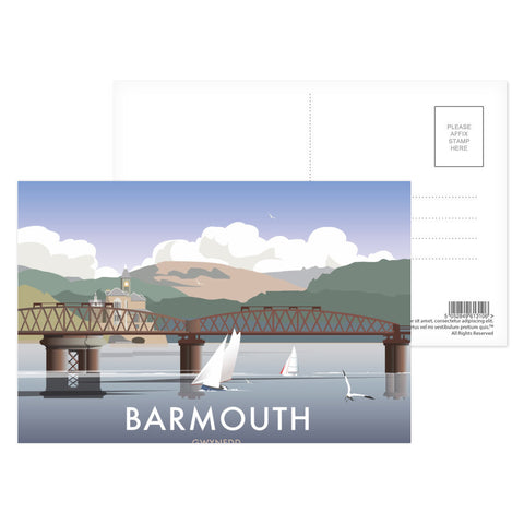 Barmouth, North-West Wales Postcard Pack of 8