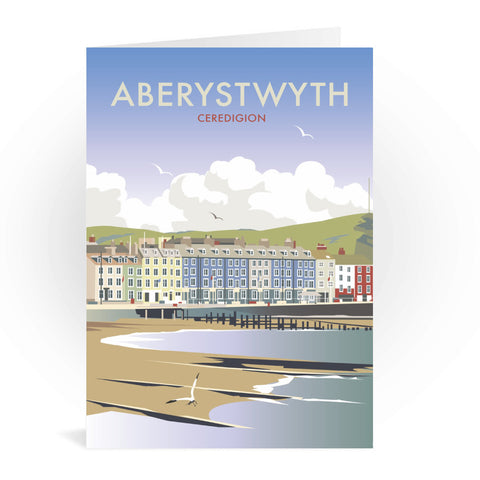 Aberystwyth, South Wales Greeting Card