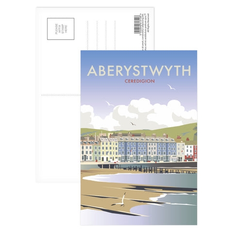 Aberystwyth, South Wales Postcard Pack of 8