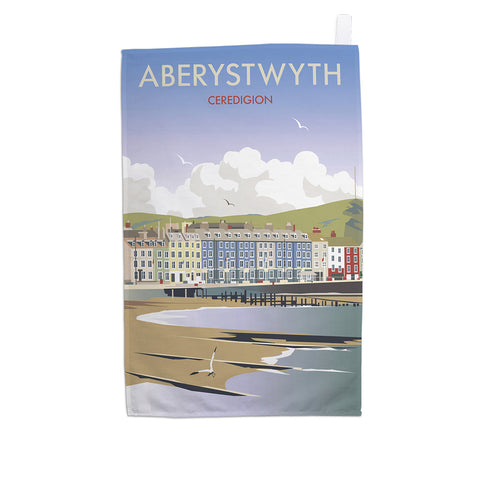 Aberystwyth, South Wales Tea Towel