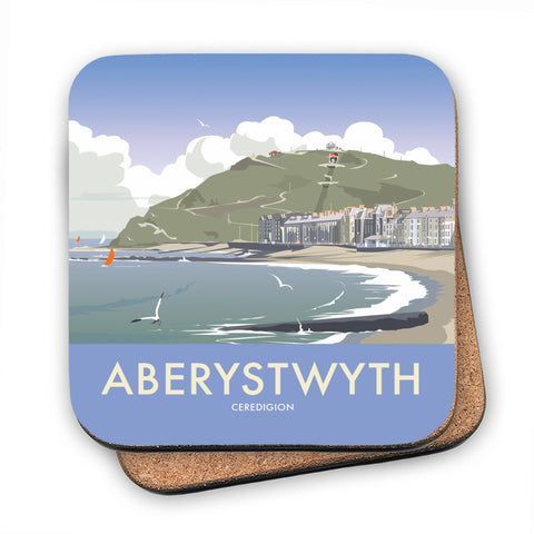Aberystwyth, South Wales - Cork Coaster