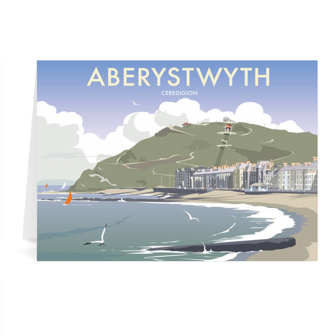 Aberystwyth, South Wales Greeting Card