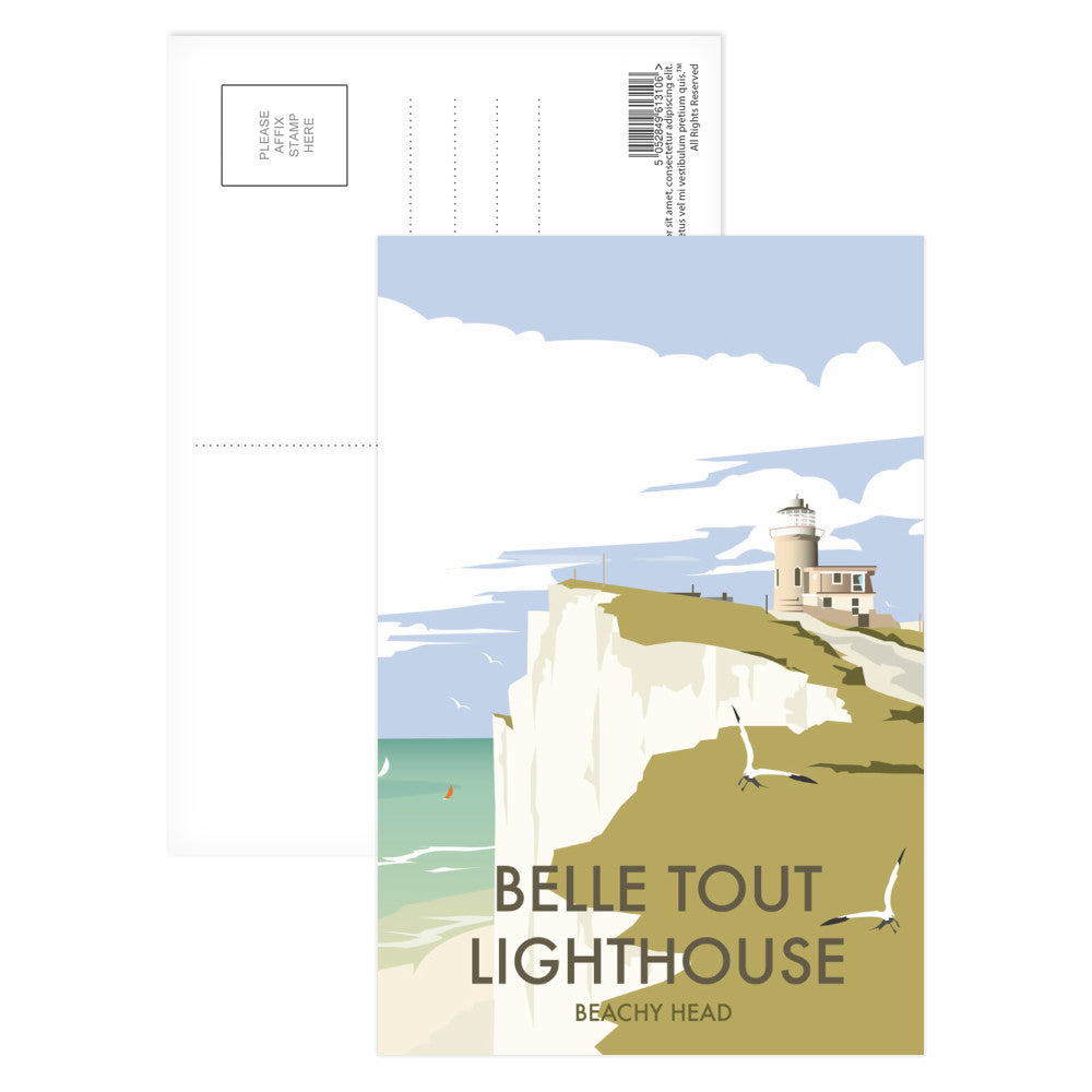 Belle Tout Lighthouse, Sussex Postcard Pack of 8