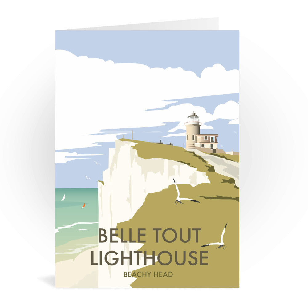 Belle Tout Lighthouse, Sussex Greeting Card