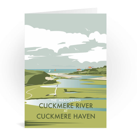 Cuckmere River, Sussex Greeting Card