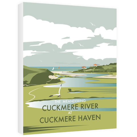 Cuckmere River, Sussex - Canvas