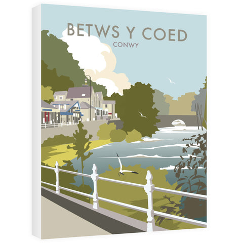 Betws Y Coed, North Wales - Canvas